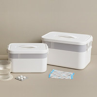 히키스 칸막이 휴대용약 AID 구급상사 가족상비약 응급키트 부모님 