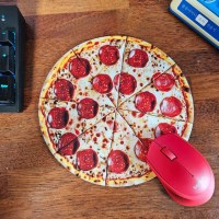 뜯어먹고 싶을정도 피자 마우스패드 사무실 소품 책상꾸미기
