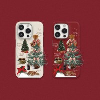 [텐텐단독세트] cuddly wish scrap 디자인 카드수납 폰케이스 세트