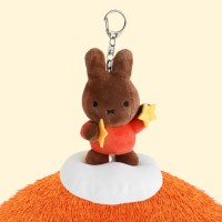 미피 드림 키링인형-브라운 스탠딩