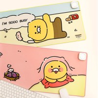 카카오프렌즈 춘식이 온열 와이드 장패드 데스크패드