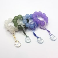 미니 손가락 염주 단주 불교 굿즈 용품 미니어쳐 소형 휴대용 팔찌 