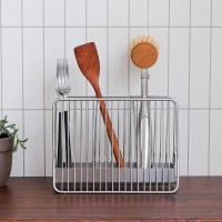 물빠짐 스텐 수저통 수저 정리함 조리도구 꽂이 보관함