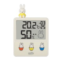 드레텍 미피 온도계 습도계 시계기능 O-434