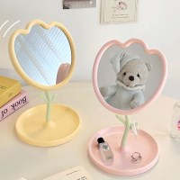 튤립 각도조절 탁상거울 화장대 메이크업 스탠드 뷰티 미러 감성소품