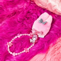 산리오캐릭턱즈 마이멜로디 50주년 특별한정판 봉제인형 스트랩