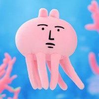 진지한 문어 키링 웃긴 친구 생일 여자 남자 우정 쓸모없는 선물 낙