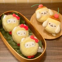 헬로키티/폼폼푸린 푸드인형키링