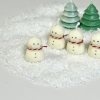 초미니 꼬마눈사람 캔들 크리스마스