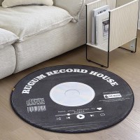 레코드하우스 ver.2 포그니 원형 러그