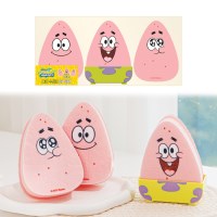 스폰지밥 뚱이 수세미 3종+홀더 SET