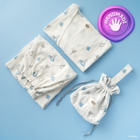 [디즈니] 앨리스_홈웨어 세트 (로브+바지+가방)