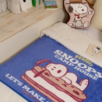 스누피 스모어 버튼식 담요