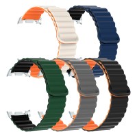 갤럭시워치8 클래식 46 44 40mm 엠보싱 마그네틱 밴드