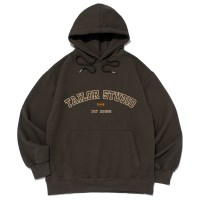 컬리지 아치 로고 후드 (카키)