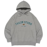 컬리지 아치 로고 후드 (멜란지)