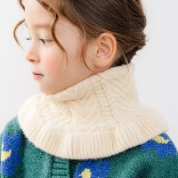 채니봉봉 버시 프릴 니트 넥워머 유아목도리