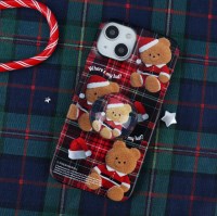 [텐바이텐 set] santa hat gummy 카드수납 폰케이스 구슬톡 세트