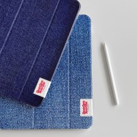 데님 컬러 라벨 [아이패드 케이스]