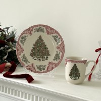 캐롤스 바이 크리스마스 머그잔 & 플레이트 선물세트
