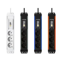 유커먼 알루미늄 고용량 누전 차단기 멀티탭 3구