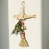 황금 빗자루 액막이 명태 개업 집들이 선물 신혼 결혼 행운 인테리어