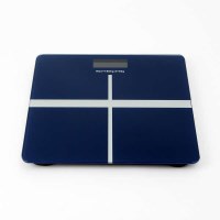 크로스 네이비 사각 디지털 체중계