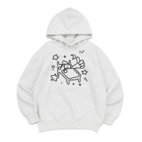 [후드티 침대최고]오버핏 가을 겨울 홈웨어 잠옷 커플티 생일 웃긴선