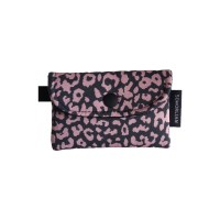 [소월리안] 카드지갑_레오파드 캔디핑크