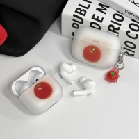 에어팟 토마토 케이스 지문방지 반투명 무광 매트 케이스