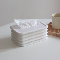 실리콘 접이식 티슈케이스 물티슈 보관함