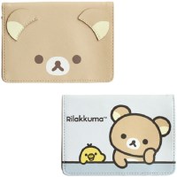 리락쿠마 여권 케이스 지갑
