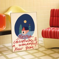 홀리졸리 크리스마스 그림액자 60종! - 05 당신이 잠든 사이에