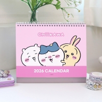 [예약][먼작귀] 치이카와 캐릭터 2026 탁상달력 캘린더(11/14출고)