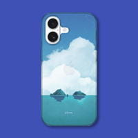 아칸[특가] 종이비행 대한민국독도 투명 젤리케이스(전기종)