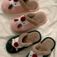 루돌프 슬리퍼 2color 크리스마스 홈데코