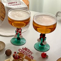 [선물세트] 그린트리 고블렛 2p선물세트 2size 와인잔 크리스마스