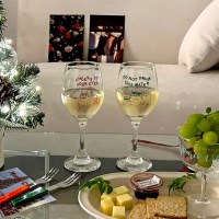 [선물세트] 젠틀 갱스터 캣 와인잔 2p선물세트 홈파티