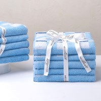 멜포니 뱀부타올 2올터네이트 스카이 5장 묶음 16종 수건