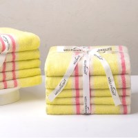 멜포니 뱀부타올 200g 티킹 옐로우핑크 5장 묶음 16종 수건