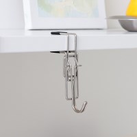 스텐 도어후크 두께조절 다용도 걸이 후크