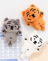 무직타이거 뚱랑이 안아줘 마그넷 인형 3종