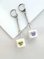 [withsome made]현생 사는법 LED 키캡 키링(1구)