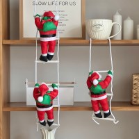 러블리먼스 메리 크리스마스 굴뚝 산타 등반 장식 데코
