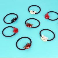 [무료배송] 프렌치 젤리캣 고양이 머리끈 헤어끈 2P세트