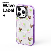 스트로베리 픽셀 베어-PURPLE(웨이브라벨+)