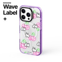 체리 픽셀 버니-PURPLE(웨이브라벨+)