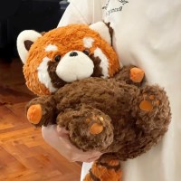 렛서판다 귀여운 너구리 동물인형 안고자는 애착 바디필로우 봉제인