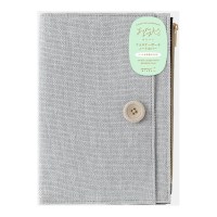 [Yuru Log] Notebook 전용 커버 - Cloth Gray