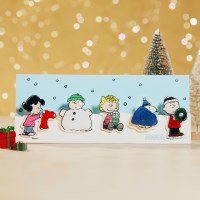 [피너츠 공식 콜라보] 스누피 집게 오너먼트 5종(겨울을 즐기는 법)